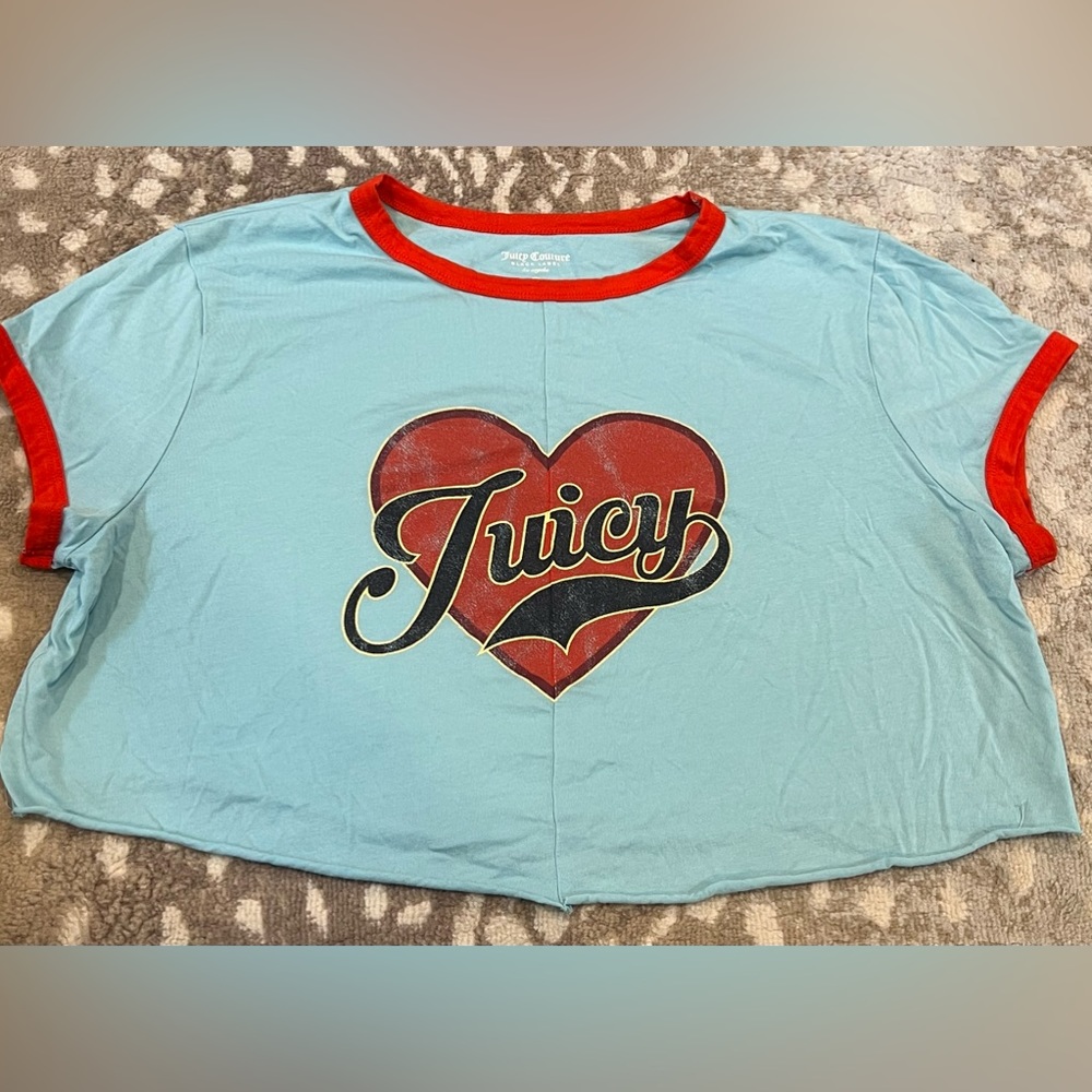 Juicy Couture Vintage Cropped Tee